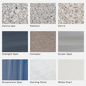 Spa Shell Colours